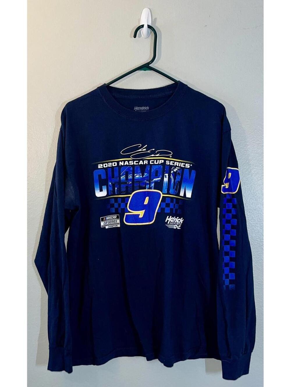 Chase Elliot #9 NAPA Racing Long Sleeve T-Shirt L Hendrick Motorsports NASCAR